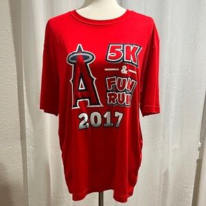 Sport-Tek Red 5K Fun Run unisex T-Shirt